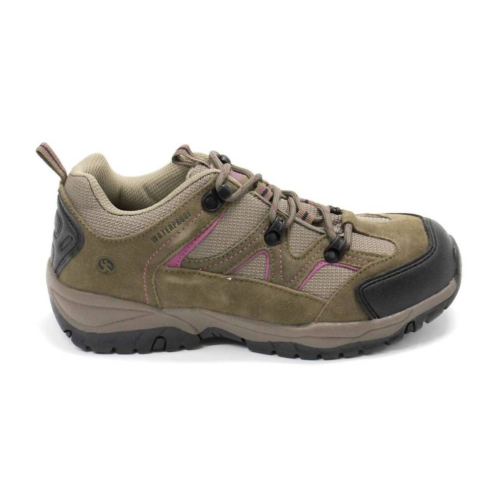 NEW NORTHSIDE women's snohomish low waterproof hiking shoe in stone